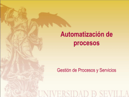 Automatización de procesos