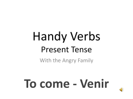 Handy Verbs