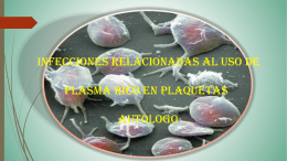 Uso de Plasma rico en plaquetas e infecciones relacionadas