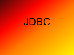 catch (ClassNotFoundException cnfe) - Spring-JDBC