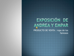 Exposición DE andrea y EMPAR