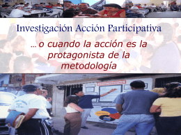 5.- investigacion acción participativa