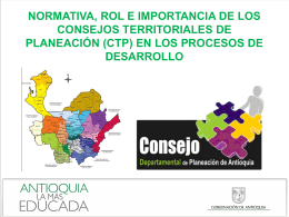 Diapositiva 1 - Gobernación de Antioquia