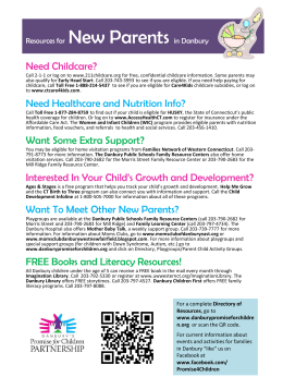Resources for New Parents in Danbury