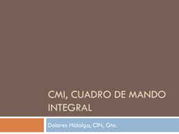 CUADRO DE MANDO INTEGRAL (128305)