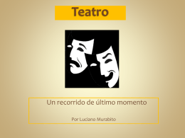 Teatro - WordPress.com