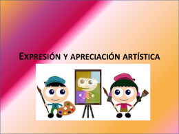 Expresión y apreciación artística