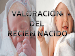 Valoración recién nacido