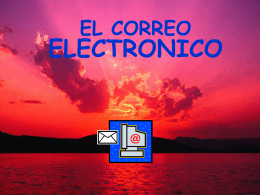 EL CORREO ELECTRONICO