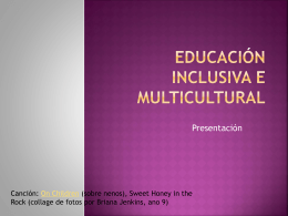 Educación Inclusiva e Multicultural