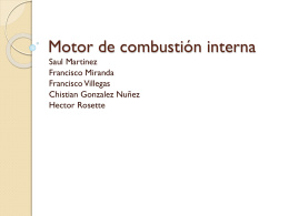 Motor de combustion interna