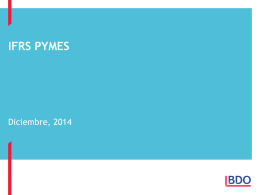 Ifrs pymes - Auditores Externos