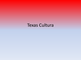 Texas Cultura - espanol1detj