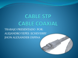 CABLE STP CABLE COAXIAL