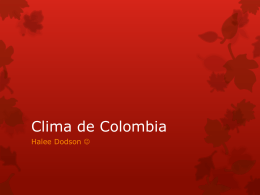 Clima de Colombia