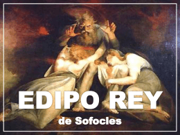 EDIPO REY de Sofocles