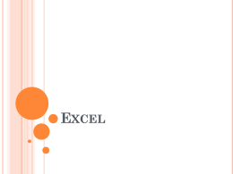 Excel - Inicio