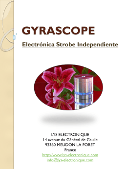 GYRASCOPE - L.Y.S. Electronique