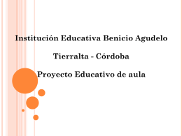 Institución Educativa Benicio Agudelo Tierralta