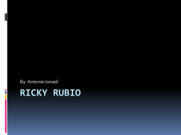 Ricky rubio - profepickett