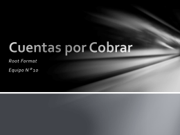 Cuentas por Cobrar - PORTAFOLIOVIRTUAL10