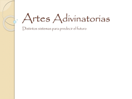 Artes Adivinatorias