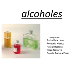 Alcoholes, fenoles y éteres
