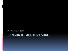 lenguaje audiovisual