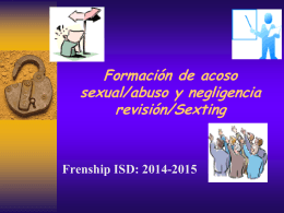 SEXUAL HARASSMENT TRAINING