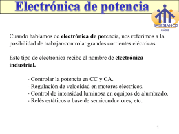 electrónica de potencia
