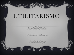 UTILITARISMO - WordPress.com