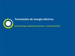 Transmisión de energía por Pablo Corredor
