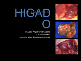 Patología quirúrgica de hígado - 7mo Semestre UCIMED II-2012