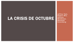 La Crisis de Octubre