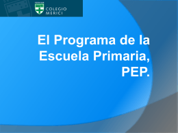 Información PEP (Power point 2007)