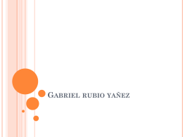 Gabriel rubio yañez