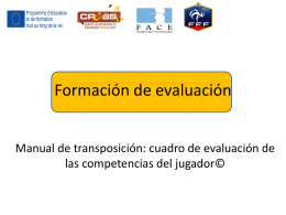 Las competencias en el desarrollo del practicante