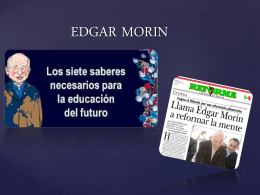 EDGAR MORIN - WordPress.com