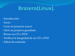 Brasero(Linux)