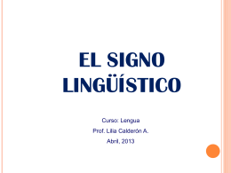 signo-linguistico