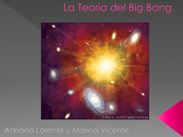 La Teoría del Big Bang