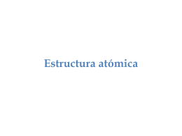 Estructura atómica - Apuntesdeciencias