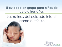 Infant Toddler Group Care - The Program for Infant/Toddler Care