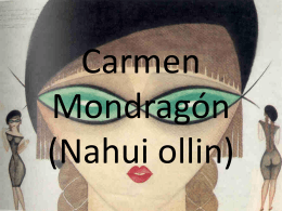 Carmen Mondragón (Nahui ollin)