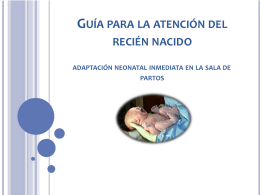 adaptacion neonatal