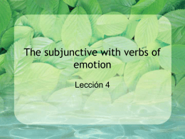 The present subjunctive hablar