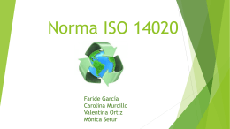 Norma ISO 14020 EXPOSICION