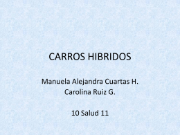 CARROS HIBRIDOS
