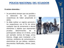policia nacional del ecuador