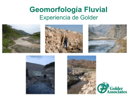 Geomorfología Fluvial